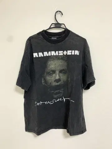 RAMMSTEIN 람슈타인 티셔츠 블랙