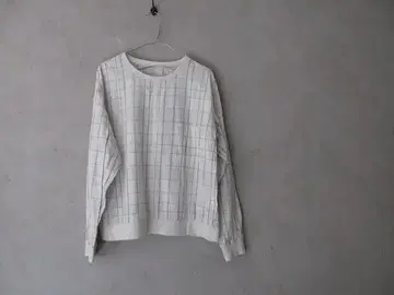 URU 우루 PLAID STANDARD long-sleeve T