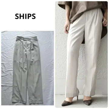 SHIPS 냉감 소재, 비침 방지, 백 슬릿 팬츠, 쉽스, 기능성 소재