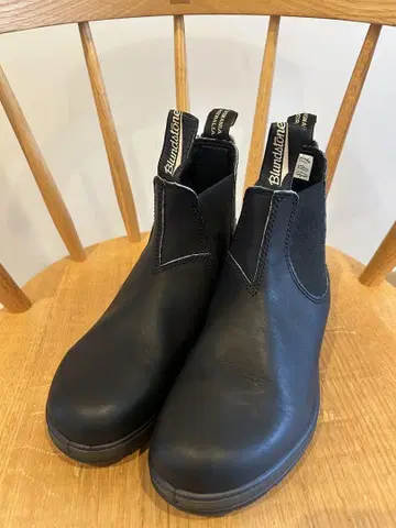 Blundstone 블랙 사이드 고어 부츠 22.5~23cm