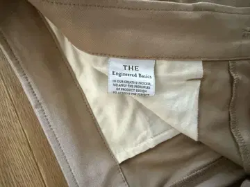 THE Engineered Basics 베이지 치노 팬츠 32