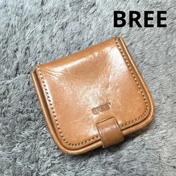 [단종] BREE 브리 접이식 지갑 천연 가죽 레타 지갑
