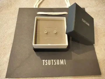 박스 포함 k10 TSUTSUMI 하트형 스터드 귀걸이