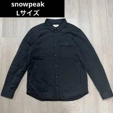 snowpeak 플렉시블 인슐레이션 셔츠 충전솜 블랙 L