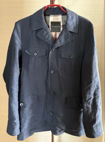 MACKINTOSH LONDON 린넨 사파리 자켓 남성용