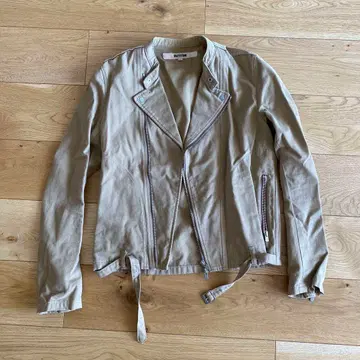 FACTOTUM 더블 라이더 자켓 44 베이지