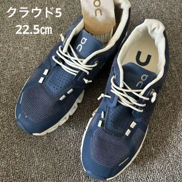 On 러닝화 여성용 클라우드 5 22.5cm