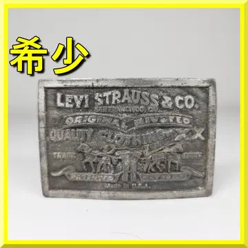리바이스 버클 벨트 1976년 70년대 Levi Strau e9Tb