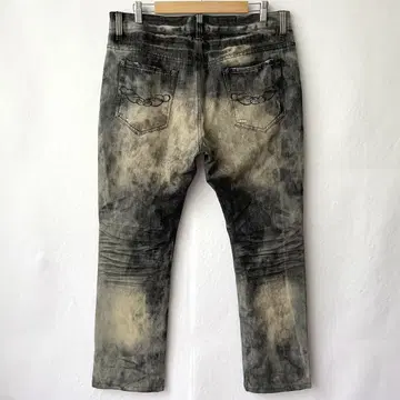 y2k in the attic homme 데미지 가공 데님 팬츠