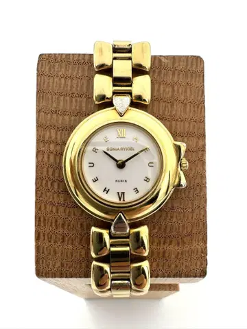SONIA RYKIEL 소니아 리키엘 쿼츠 손목시계 A4118