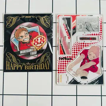 명장면 디오라마 피규어 벌스데이 캔뱃지 야쿠 모리스케