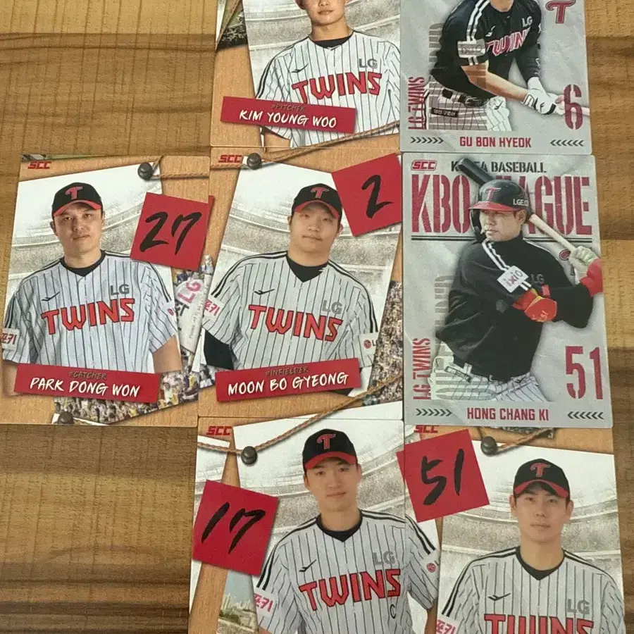 2025 KBO Card LG Twins Holo/Puzzle Bulk on Bunjang Global