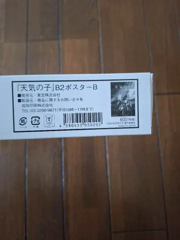 날씨의 아이 B2 포스터 신카이 마코토