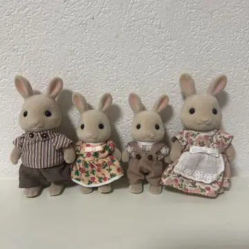 실바니안 패밀리 토끼 인형 4종 세트
