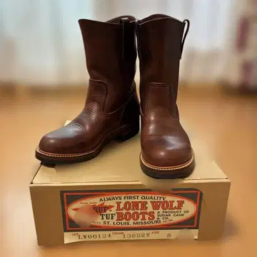 슈가케인 론 울프 부츠 퍼머 브라운 26cm