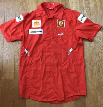 PUMA Ferrari 푸마 페라리 레이싱 셔츠 반팔 M