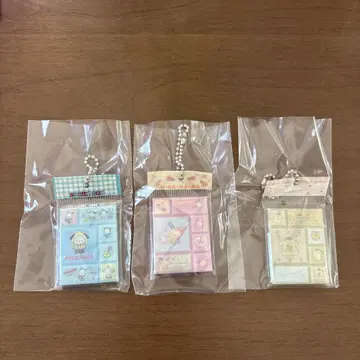 산리오 가챠가챠 타일 씰 포차코 우사하나 폼폼푸딩
