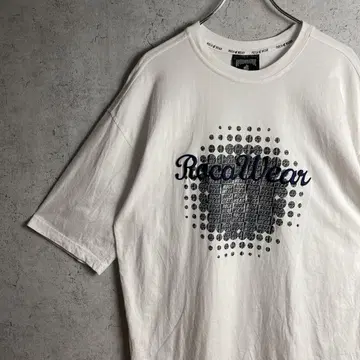 로카웨어 ROCA WEAR 티셔츠 반팔 자수 프린트 XL B계