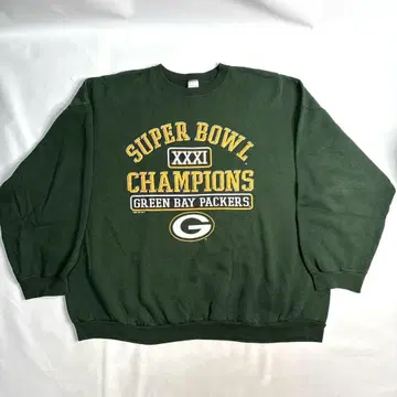 90s NFL 그린베이 패커스 맨투맨 트레이닝복 3XL