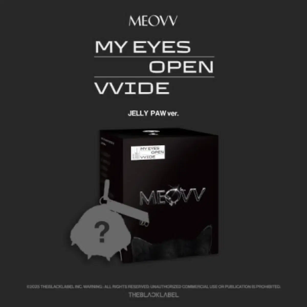 Gawon] Miyao Key Ring Jelly Paw Album meovv on Bunjang