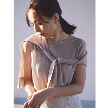 아뉴앙스 실크 혼방 가디건 앙상블