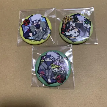 NARUTO 나루토 하타케 카카시 키리에 와시 캔뱃지 배지