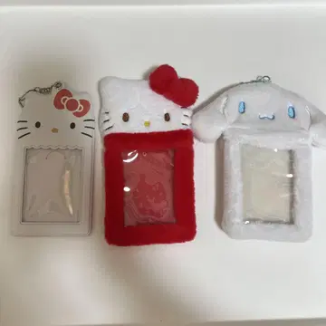 산리오 보아 원단 트레이딩 카드 케이스 키티 시나몬