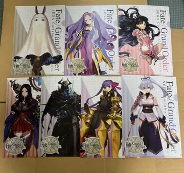 Fate GO FGO 클리어 파일 7종 세트