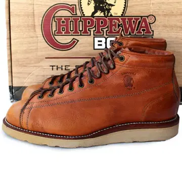 CHIPPEWA 치페와 몽키 부츠 91074 브라운 워크 부츠