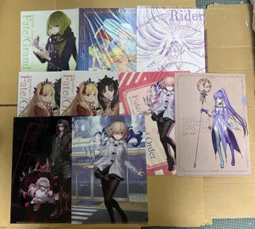 Fate FGO 콜라보 클리어 파일 9종 정리