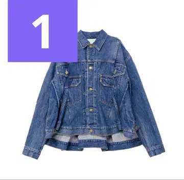 사카이 x LEVI'S 여성 데님 재킷