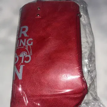 NIER 로고 빨간색 토트백