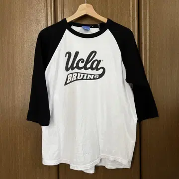 UCLA 래글런 슬리브 티셔츠 7부 소매