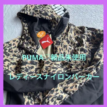 PUMA 푸마 우븐 자켓 윈드 브레이커 후드티 여성용