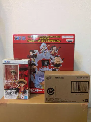 원피스 몽키 D. 루피 피규어 세트 월드 컬렉션 luffy's