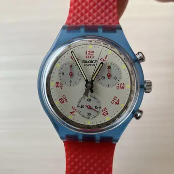 SWATCH CHRONO SCN103 JFK 1992 크로노 스와치