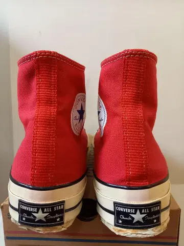 구형 패치 초기 모델 CONVERSE CT70 빨간색 allstar