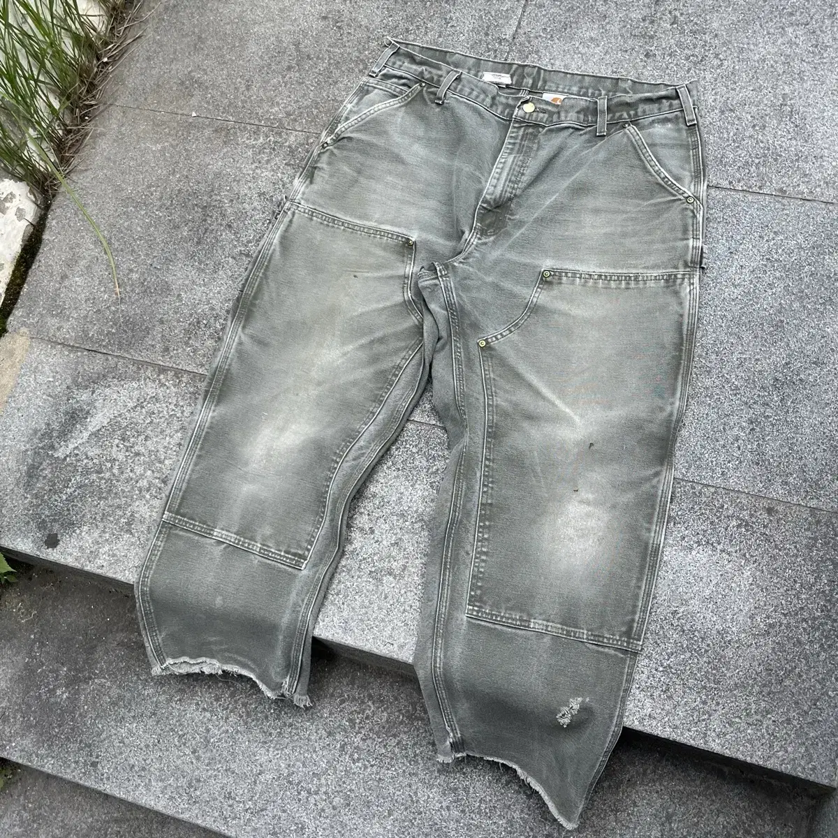 Carhartt 더블니 워크 팬츠 (37)