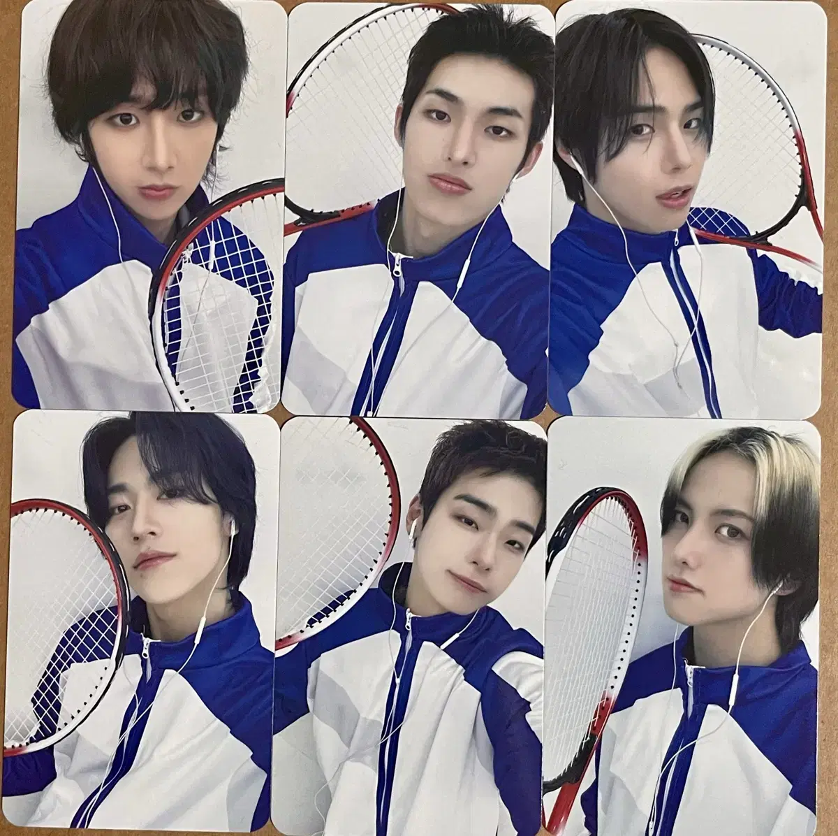 82major Etume Poca unreleased photocard Tennis 82major What's wrong