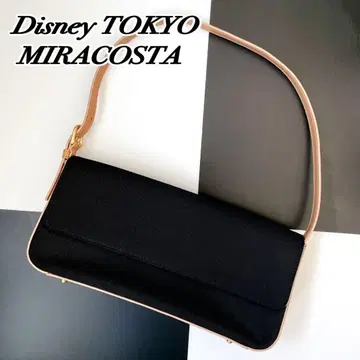 디즈니 TOKYO MIRACOSTA 숄더백 캔버스 가죽