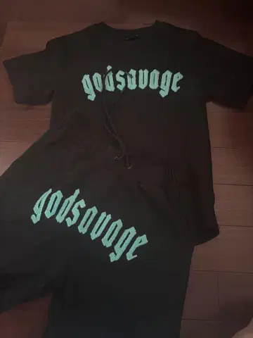 god'savage 반팔 셋업 S 사이즈