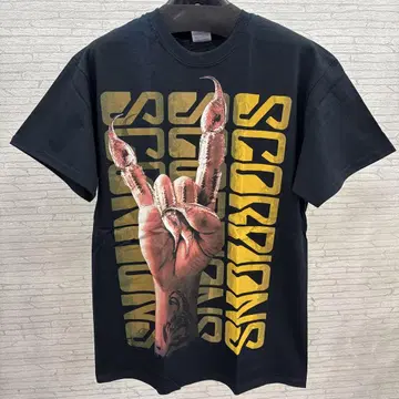 SCORPIONS 2016 월드 투어 그래픽 티셔츠 M