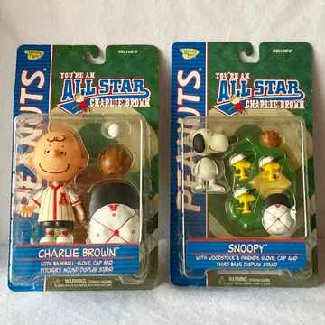 PEANUTS SNOOPY 스누피 야구 올스타 피규어