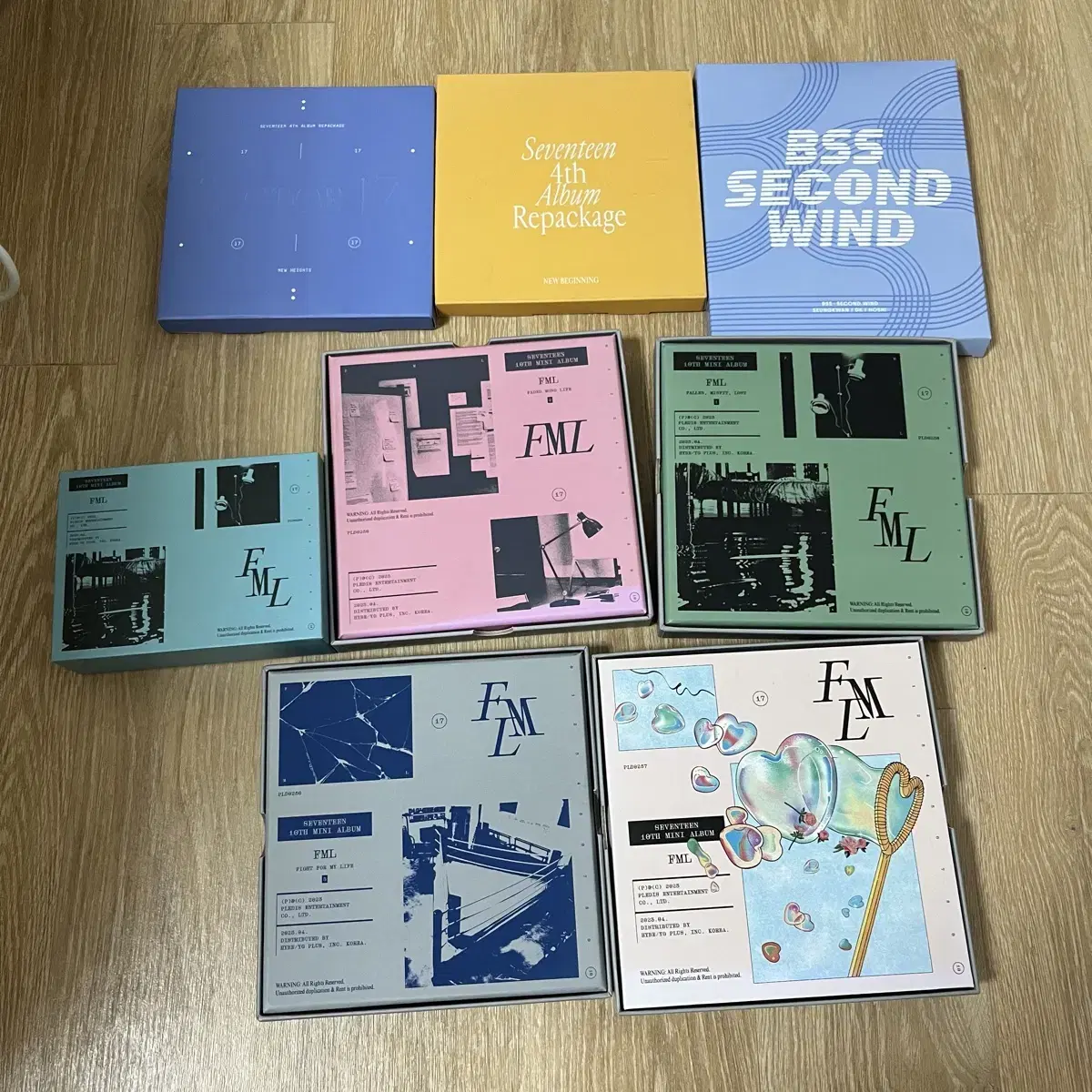 세븐틴 앨범