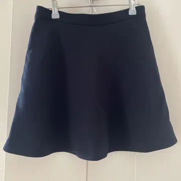 네이비 플레어 스커트