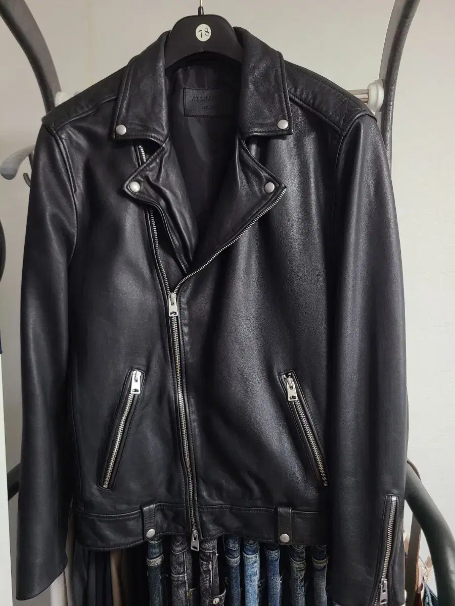 Allsaints Romi Rider Leather Jacket (100)