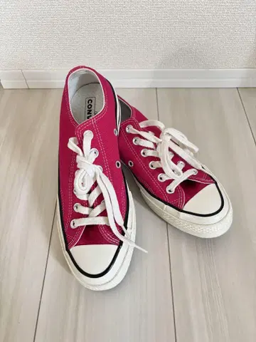 CONVERSE ALL STAR 핑크 로우 컷 스니커즈