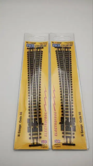 PECO N 게이지 대구경 포인트 SL-E389F SL-E388F