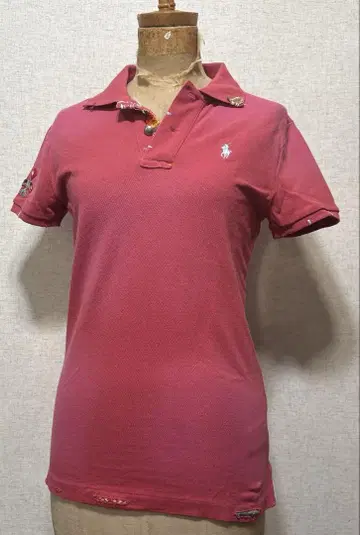 폴로 랄프 로렌 빈티지 피케 셔츠 XS 새상품급