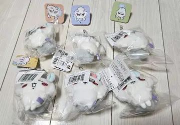 치이카와 (먼작귀) 칭찬해라 모몽가 가득 복권 E상 6종 마스코트 세트